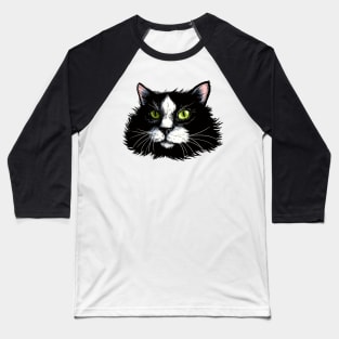 Angry Kitty Baseball T-Shirt